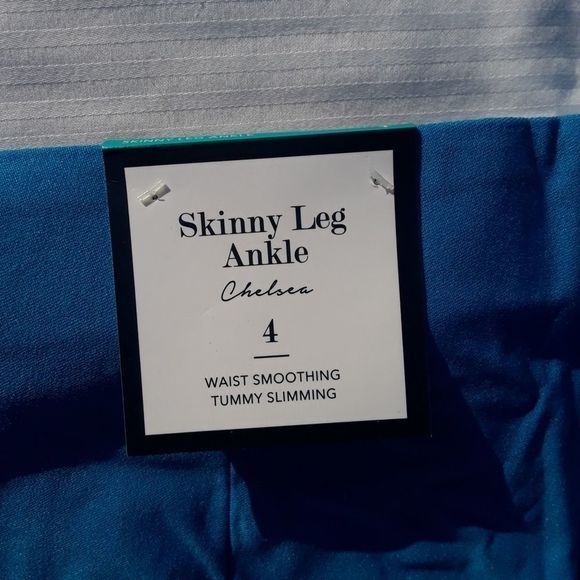 Charter Club blue skinny ankle pant - Picture 5 of 6